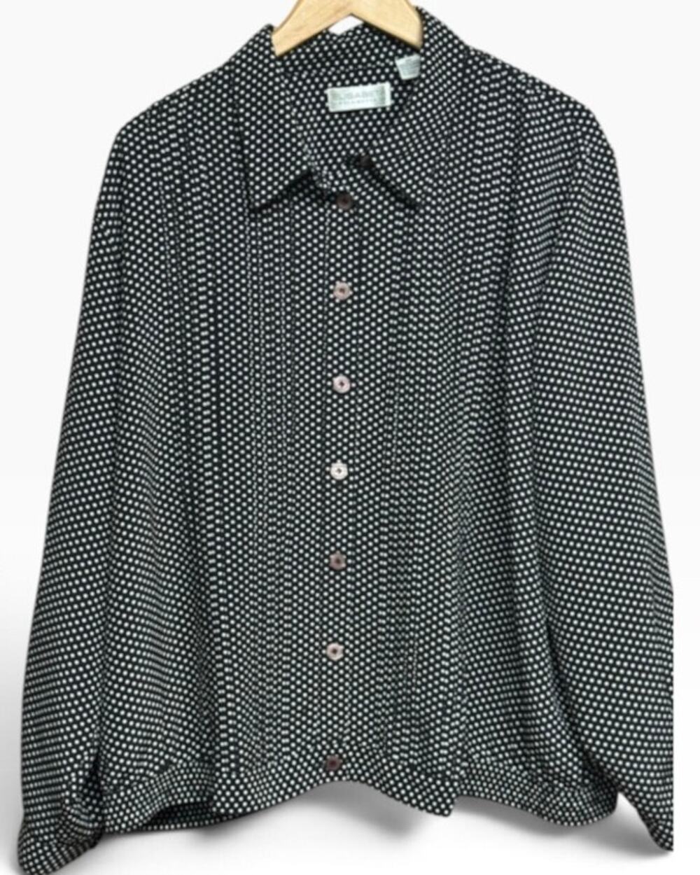 Vintage Elisabeth by Liz Claiborne Women’s Plus Size Button Front Blouse Size 20